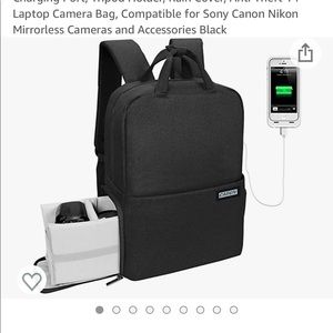 Caden camera laptop backpack